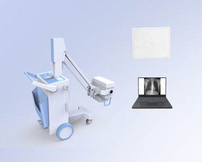 (MS-DR4800) Radiographie numérique à haute fréquence mobile Unité d'équipement du système de rayons X Machine à rayons X