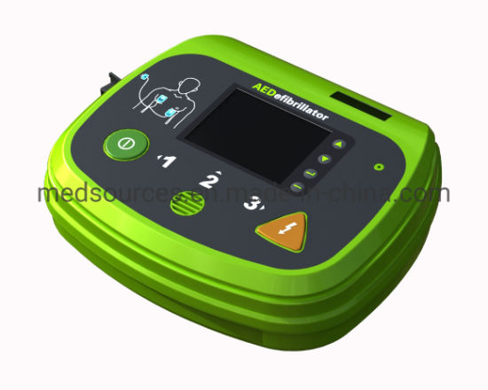 (MS-300P) Défibrillateur externe biphasique cardiaque automatique portable d'urgence