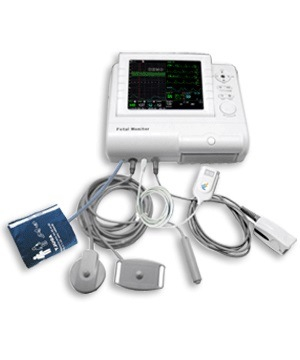 (MS-800B) Moniteur fœtal de moniteur maternel portable médical