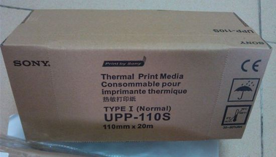 Papier thermique de petit pain d'imprimante visuelle de scanner d'ultrason de 110mmx20m Sony